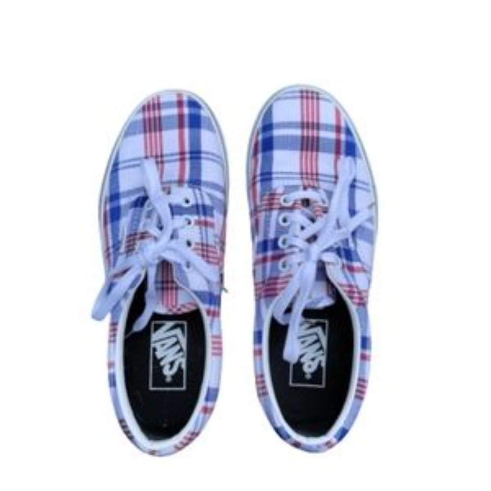 Vans Era Off The Wall Casual Plaid Skate Shoes